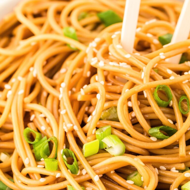 takeout style sesame noodles